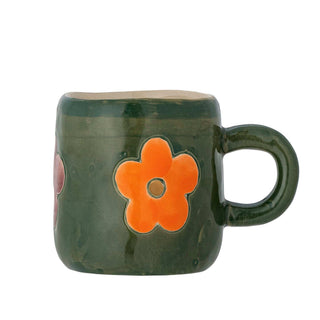 Addy kinderbeker groen - 130ml van Bloomingville Mini, duidelijk als hoofdfoto afgebeeld