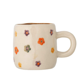 Addy mok aardewerk multicolor - 130ml van Bloomingville Mini, duidelijk als hoofdfoto afgebeeld