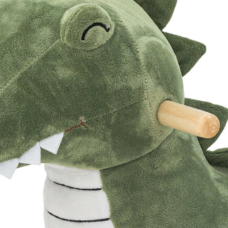 Arnie schommeldier polyester groen van Bloomingville Mini, in een gestileerde productopstelling