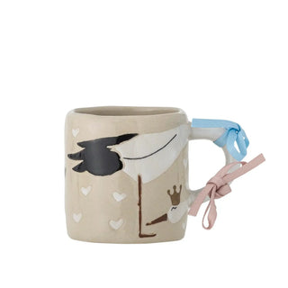 Bambino beker aardewerk beige van Bloomingville Mini, duidelijk als hoofdfoto afgebeeld