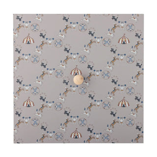 Calle boekenkast paulownia multicolor 90cm van Bloomingville Mini, van dichtbij met materiaal en afwerking zichtbaar