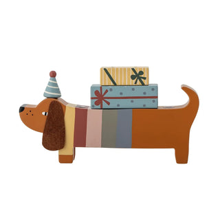 Charlie verjaardagsdecoratie met cijfers en kaarsen van Bloomingville Mini, aan de achterzijde met afwerking zichtbaar