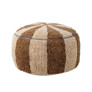 Charoline poef katoen beige 44cm van Bloomingville Mini, duidelijk als hoofdfoto afgebeeld
