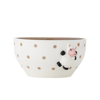 Dolly schaal aardewerk bruin 14cm van Bloomingville Mini, vanuit een aanvullend productaanzicht
