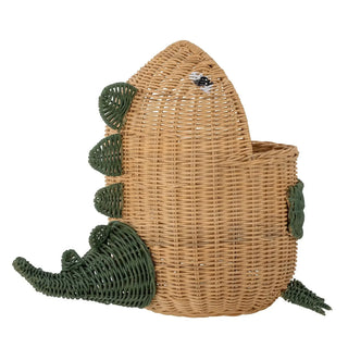 Eddi opbergmand rotan naturel 48cm van Bloomingville Mini, vanuit een aanvullend productaanzicht