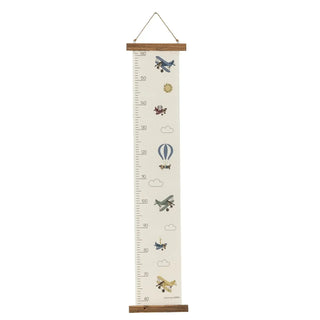 Groeimeter papier blauw 114cm van Bloomingville Mini, duidelijk als hoofdfoto afgebeeld