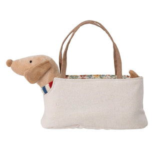 Hilena knuffel multicolor van Bloomingville Mini, aan de achterzijde met afwerking zichtbaar