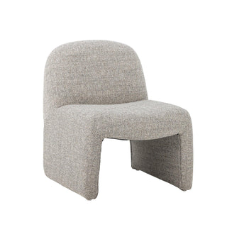 Kinderstoel grijs Neel 50×44×52 cm van Bloomingville Mini, van bovenaf met vorm en indeling zichtbaar