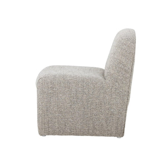 Kinderstoel grijs Neel 50×44×52 cm van Bloomingville Mini, met materiaal en structuur van dichtbij zichtbaar