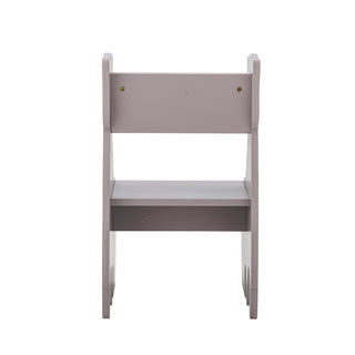 Kinderstoel kat Mille 33×56×42cm van Bloomingville Mini, van bovenaf met vorm en indeling zichtbaar
