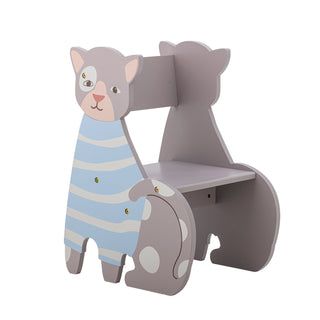 Kinderstoel kat Mille 33×56×42cm van Bloomingville Mini, duidelijk als hoofdfoto afgebeeld