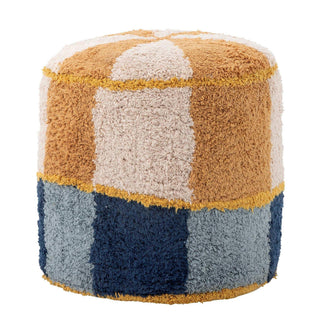 Kio poef katoen multicolor 35cm van Bloomingville Mini, duidelijk als hoofdfoto afgebeeld