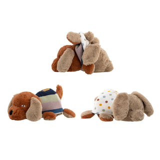 Knuffel hond en konijn Charlie van Bloomingville Mini, duidelijk als hoofdfoto afgebeeld