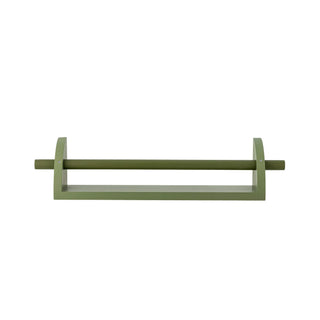 Mingus wandplank / kapstok groen 60cm van Bloomingville Mini, vanuit een aanvullend productaanzicht