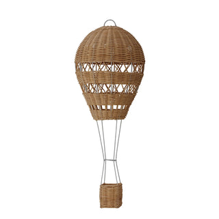 Mobiel luchtballon rotan bruin Huggi van Bloomingville Mini, duidelijk als hoofdfoto afgebeeld