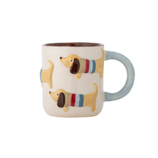 Mok aardewerk Charlie beige - 170ml van Bloomingville Mini, duidelijk als hoofdfoto afgebeeld
