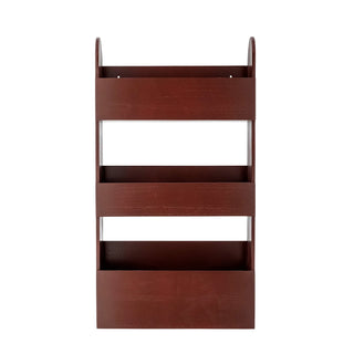Moris wandrek bordeaux 70cm van Bloomingville Mini, schuin bekeken met vorm en afwerking zichtbaar