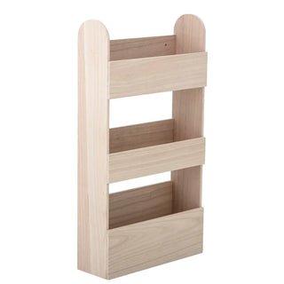 Moris wandrek paulowniahout naturel 70cm van Bloomingville Mini, aan de achterzijde met afwerking zichtbaar