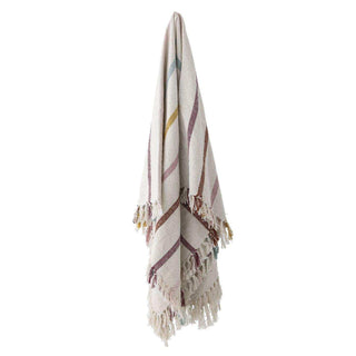 Plaid Frey natural 160x130cm - Het Adres