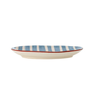 Serviesset Party 3-delig blauw van Bloomingville Mini, aan de achterzijde met afwerking zichtbaar