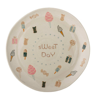 Sweets bord aardewerk multicolor 24cm van Bloomingville Mini, duidelijk als hoofdfoto afgebeeld