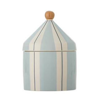 Voorraadpot aardewerk blauw Cimmi 25cm van Bloomingville Mini, duidelijk als hoofdfoto afgebeeld