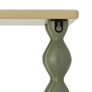 Wandplank hout naturel / groen Bibiola 80cm van Bloomingville Mini, vanuit een aanvullend productaanzicht