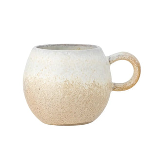 Mok aardewerk beige paula - 275gr van Bloomingville, duidelijk als hoofdfoto afgebeeld