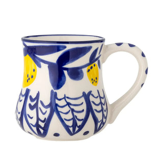 Mok aardewerk blauw Maxima - 510ml van Bloomingville, duidelijk als hoofdfoto afgebeeld