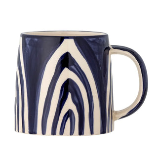 Mok aardewerk blauw Shama - 515ml van Bloomingville, duidelijk als hoofdfoto afgebeeld