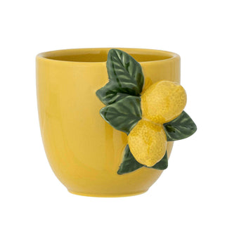 Mok aardewerk geel Limone van Bloomingville, duidelijk als hoofdfoto afgebeeld