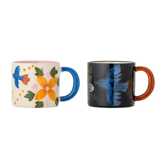 Mok aardewerk maricala - set van 2 van Bloomingville, duidelijk als hoofdfoto afgebeeld