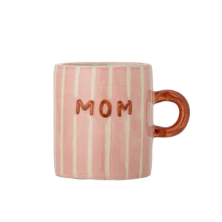Mok MOM roze Cherish - 325ml van Bloomingville, duidelijk als hoofdfoto afgebeeld