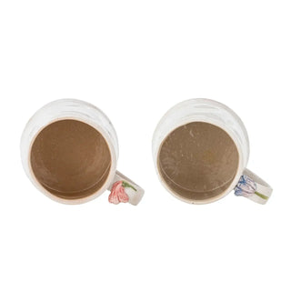 Mok multi camilla 430ml - set van 2 van Bloomingville, met materiaal en structuur van dichtbij zichtbaar