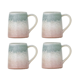Mokkenset roze Winnie 370ml - set van 4 van Bloomingville, duidelijk als hoofdfoto afgebeeld