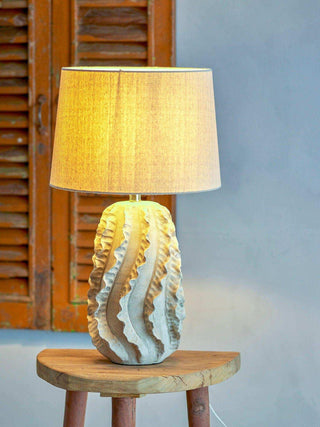 Lampada da tavolo Natika naturale - Het Adres