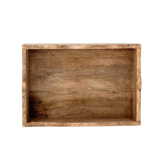 Opbergbox mangohout Nonnie 20x28cm van Bloomingville, vanuit een aanvullend productaanzicht