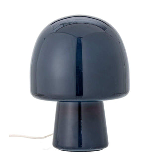 Lampada da tavolo Paddy in vetro blu - Het Adres