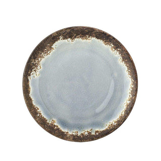 Plato Paula azul marrón 20cm - Het Adres