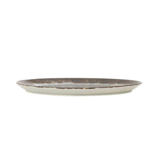 Paula plate brown blue brown 26 cm - Het Adres