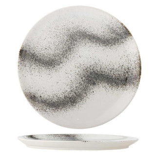 Paula plate grey 26cm - Het Adres
