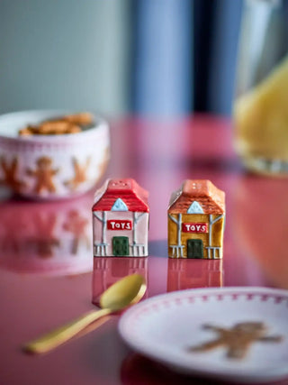Peper- en zoutstel Homey van Bloomingville, toegepast in een sfeervolle interieursetting