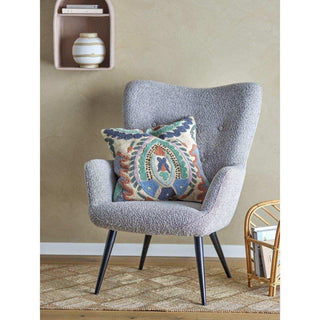 Perry fauteuil naturel van Bloomingville, toegepast in een sfeervolle interieursetting