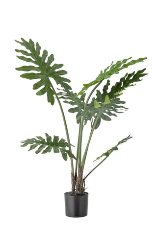 Philodendron kunstplant groen 84cm van Bloomingville, duidelijk als hoofdfoto afgebeeld