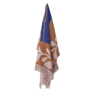 Plaid Atle braun 160x130cm - Het Adres