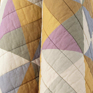 Plaid Crewe yellow 150x125cm - Het Adres