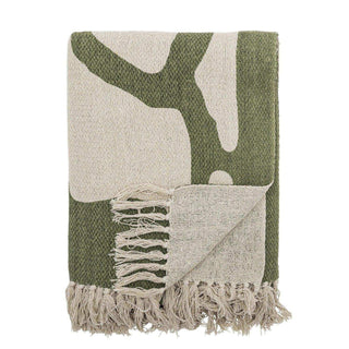 Plaid Dalmine green 160x130cm - Het Adres