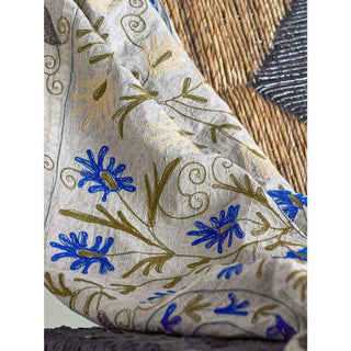 Plaid Larisa blue 150x130cm - Het Adres