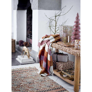 Plaid Lucilla lila 150x125cm - Het Adres