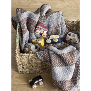 Plaid Nann mini brown 100x80cm - Het Adres